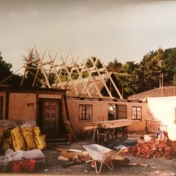 Stuebjerggård. Branden 1989